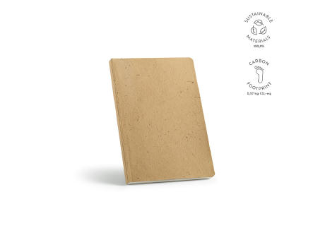 Fitzgerald Notizbuch A5 recy. Papier 80gsm 196 Seiten Werbeartikel