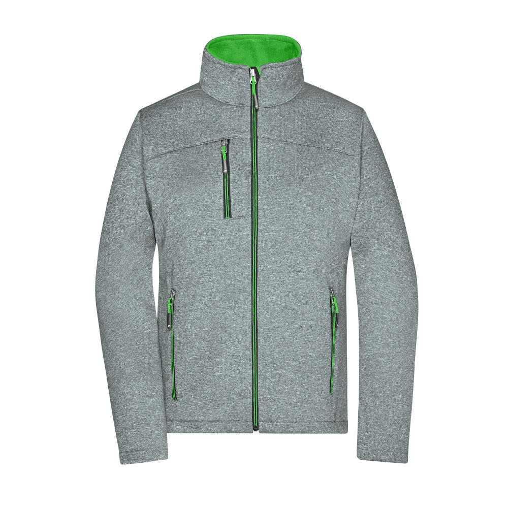Product image Ladies' Softshell Jacket - Softshelljacke in Melange-Optik Werbeartikel
