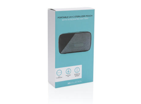 Tragbare UV-C-Sterilisationstasche mit integriertem Akku Werbeartikel