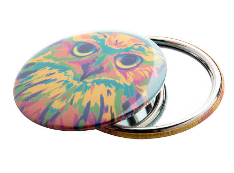 Taschenspiegel BeautyBadge bedrucken