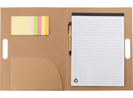 Konferenzmappe aus Karton Charlie Werbeartikel