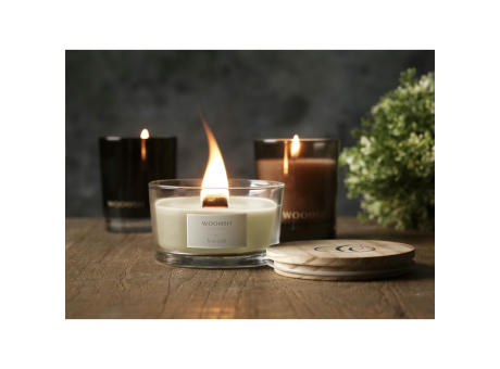 Wooosh Flame Scented Candle Fine Oudh Werbeartikel
