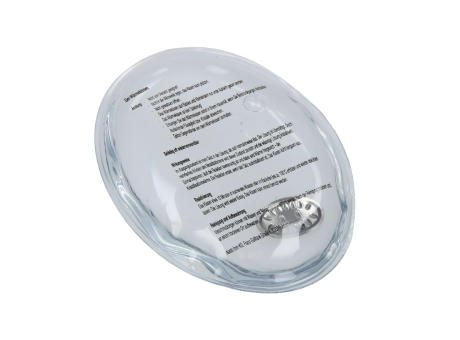 Gel-Wärmekissen "Oval", klein Werbeartikel