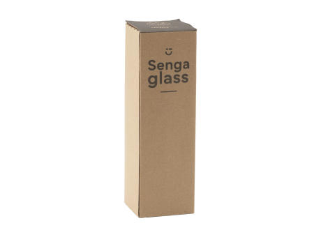 Senga Glass 500 ml Trinkflasche bedrucken