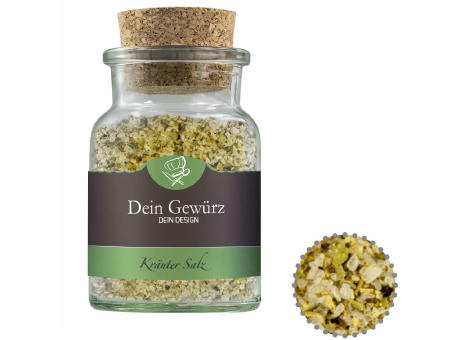 Product image Gewürzmischung Kräutersalz, ca. 80g, Korkenglas Werbeartikel