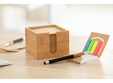 Notizzettel-Würfel Sagano Werbeartikel