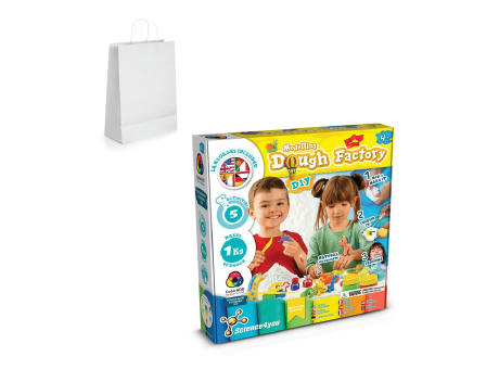 Modeling Dough Factory Kit III. Lernspiel lieferung inklusive einer kraftpapiertasche (100 g/m²) Werbeartikel