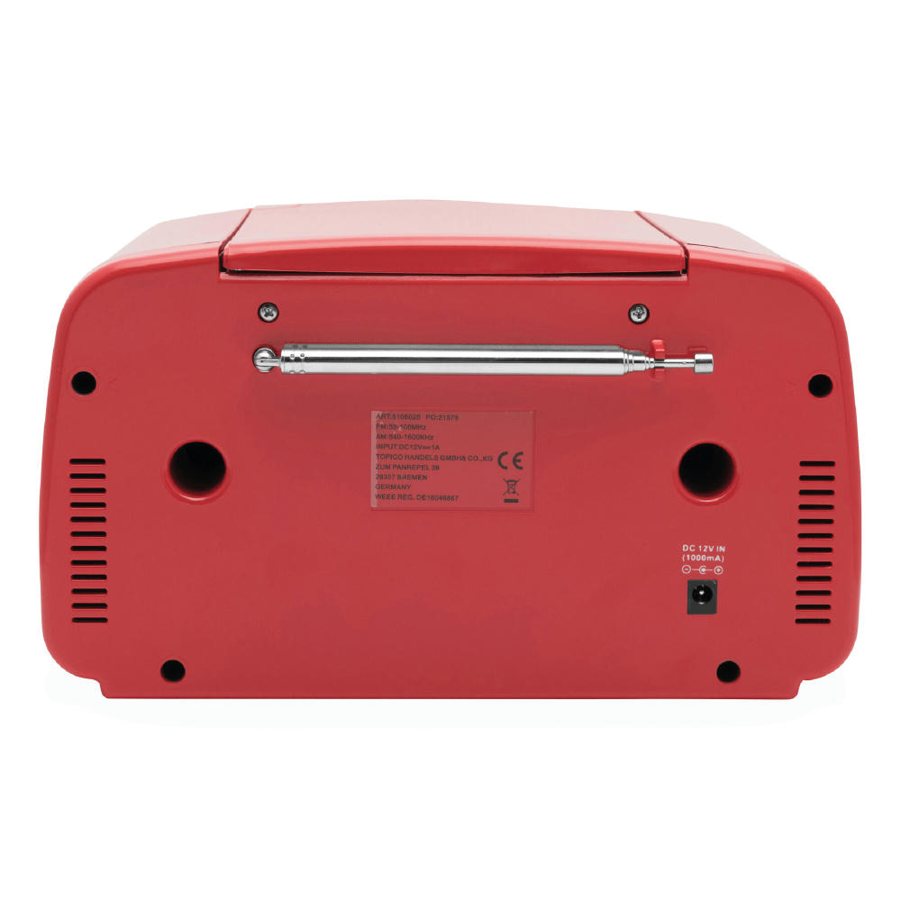 DINER - CD-Radiorekorder Werbeartikel