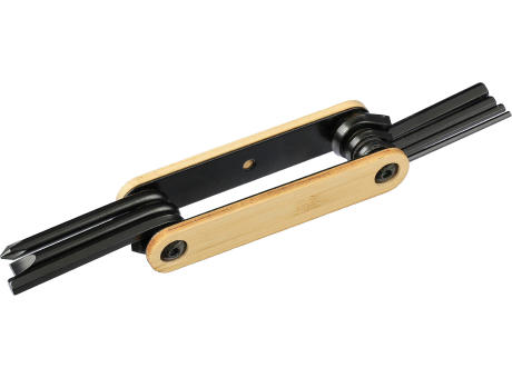 Werkzeugsatz Edna aus Kohlenstoffstahl Werbeartikel