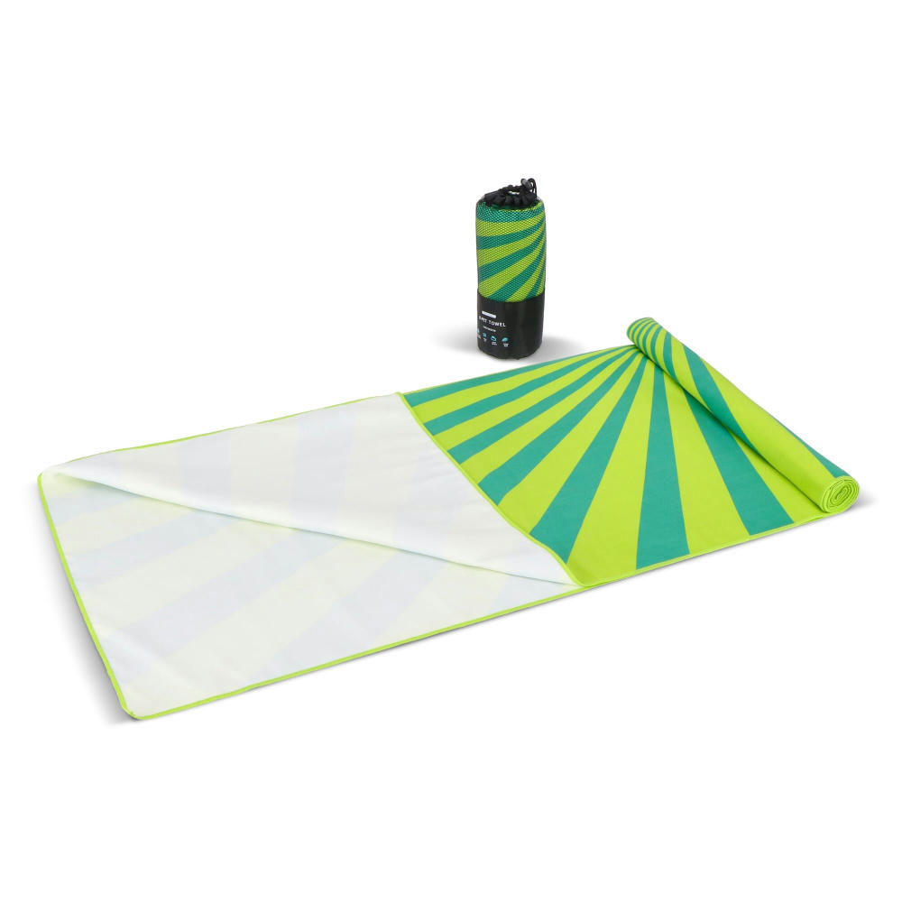 R-PET-Schnelltrocknungs-Strandtuch 100 × 180 cm, Sublimationsdruck Werbeartikel