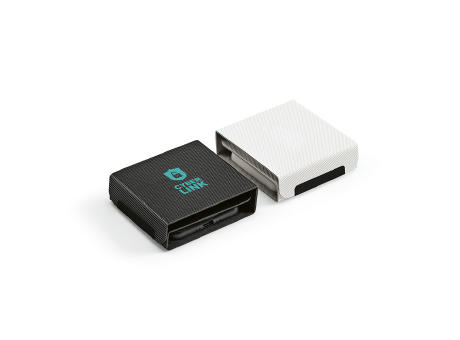 Linnaeus Wireless Charger recy. PU 15W  Werbeartikel