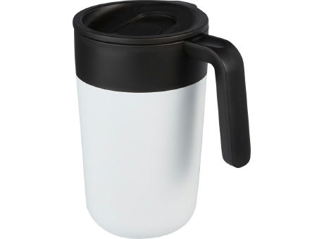 Nordia 400 ml doppelwandiger Becher aus Recyclingmaterial bedrucken