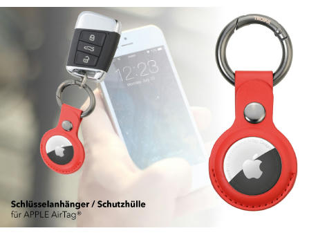 TROIKA Schlüsselanhänger AIRTAG COVER Werbeartikel