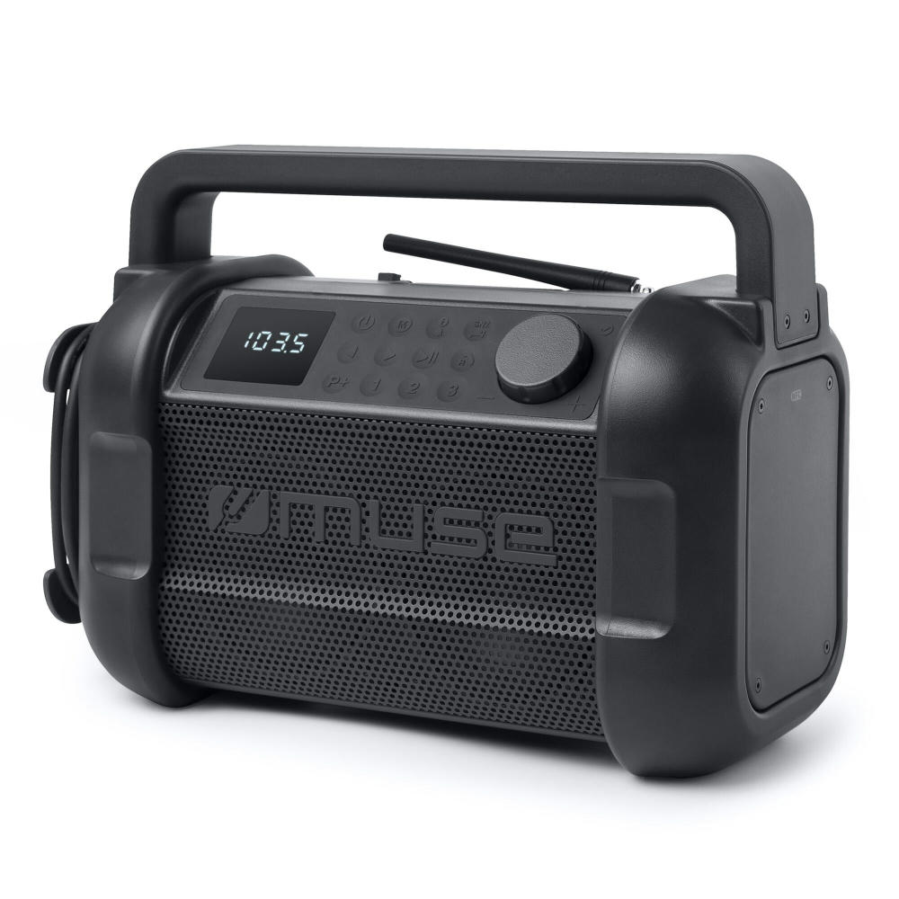 Product image M-928 | Muse arbeitsradio mit bluetooth 20W mit FM-Radio Werbeartikel