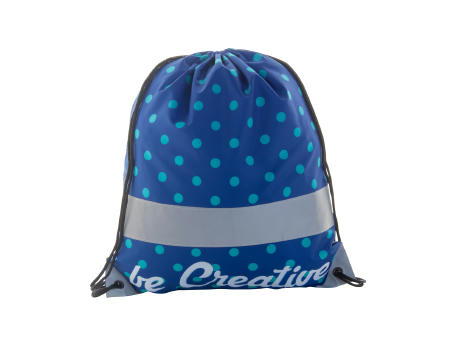 Individueller Reflektor-Turnbeutel CreaDraw Reflect bedrucken