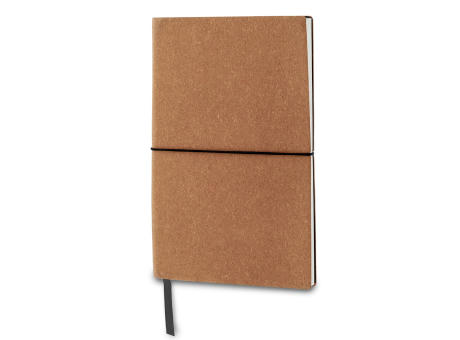 Product image Notizbuch mit Einband aus recycelten Leder Din A5 Werbeartikel
