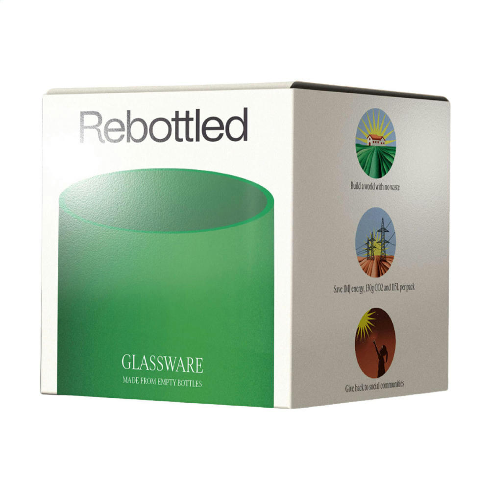 Rebottled® Short Tumbler 250 ml Werbeartikel