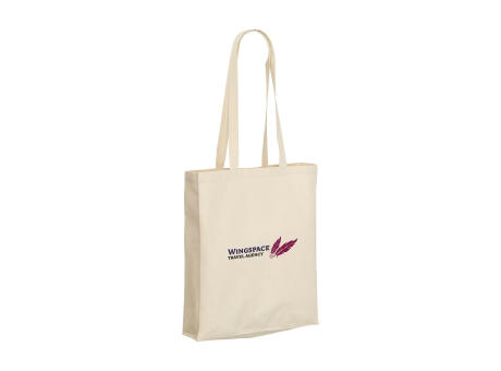Natural Square Bag (165 g/m²) Baumwolltasche Werbeartikel