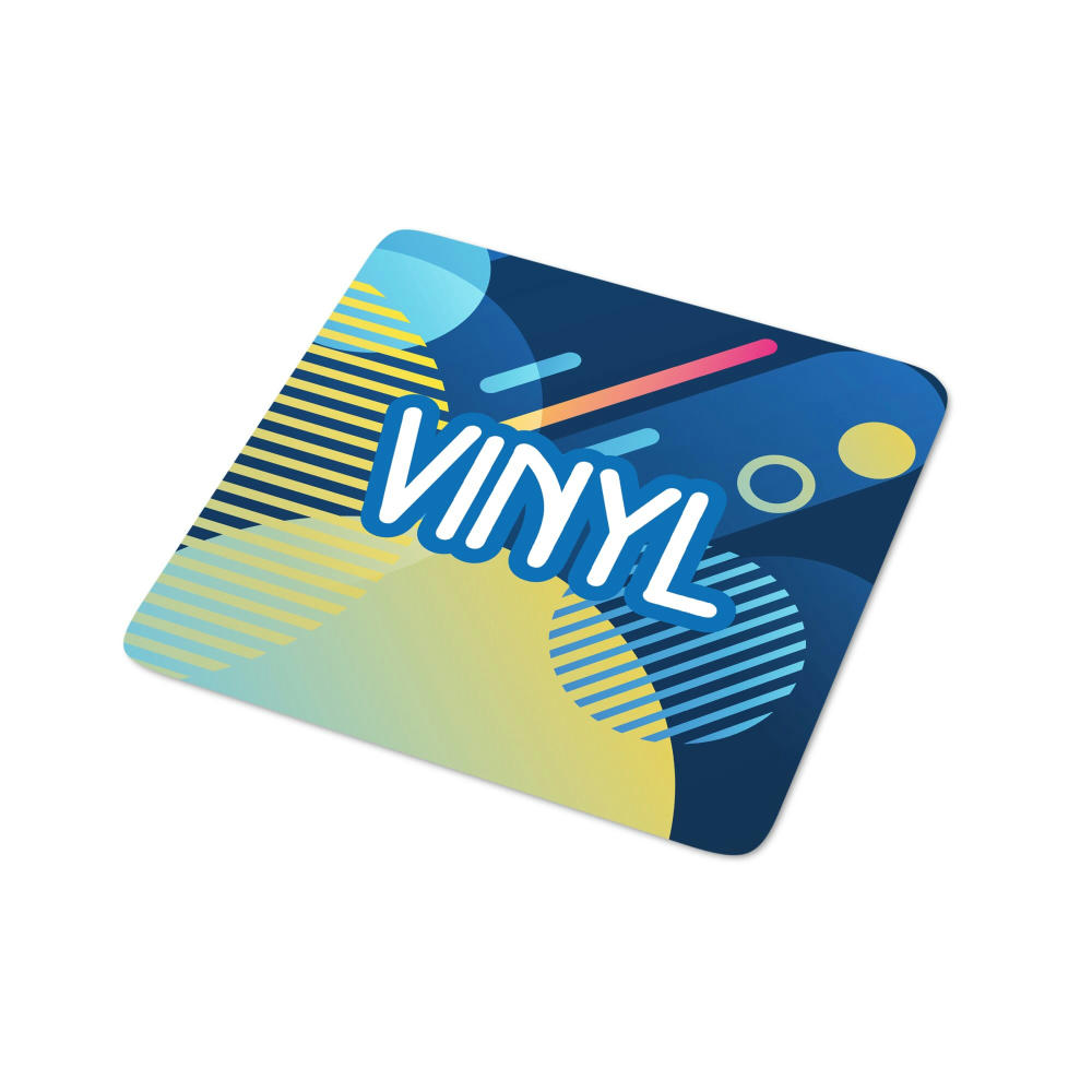 Vinyl Sticker Quadrat 10x10mm Werbeartikel