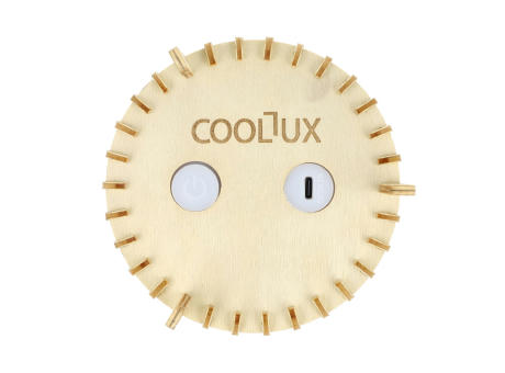Coollux LED-Lampe Lamella Luna Werbeartikel