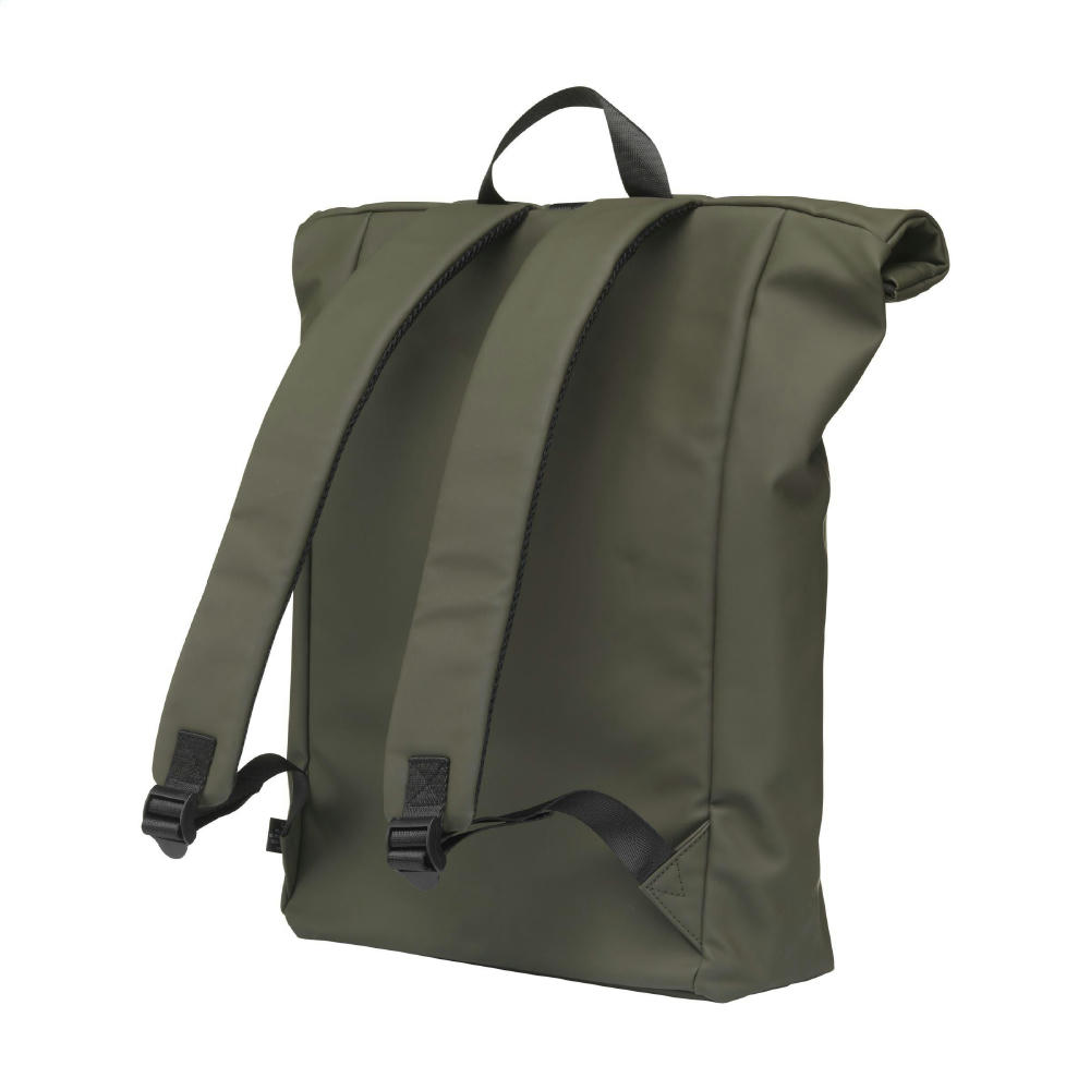 Lennon RCS Recycled Roll-Top Backpack Rucksack Werbeartikel