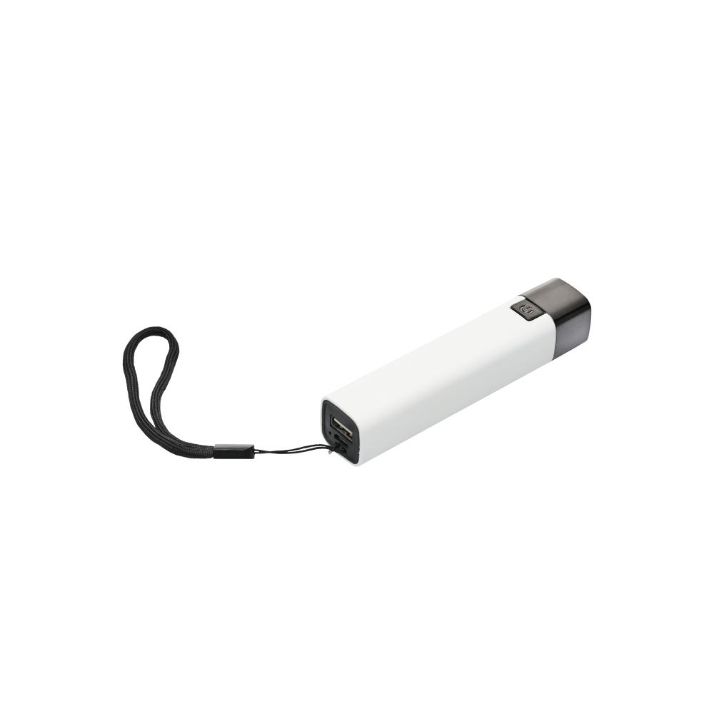 Product image TASCHENLAMPE MIT POWERBANK Werbeartikel