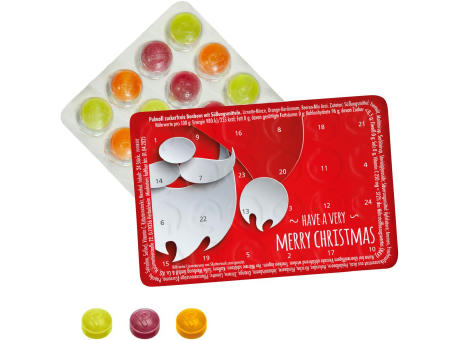 Kleinster (Advents-)Kalender der Welt "Standard" mit Pulmoll Werbeartikel