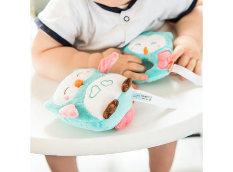 Eule mit Knisterfolie Werbeartikel