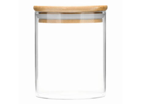 ECO STORAGE S - Glas-Vorratsdose, Füllmenge ca. 450 ml Werbeartikel