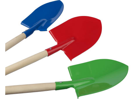 Product image Gartenschaufel aus Holz Ringelblumen Werbeartikel