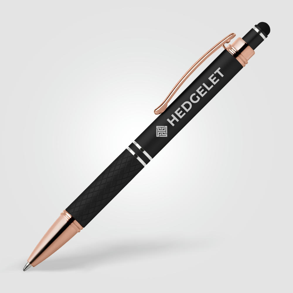 Phoenix Softy Roségold Classic Kugelschreiber - m/Stylus Werbeartikel