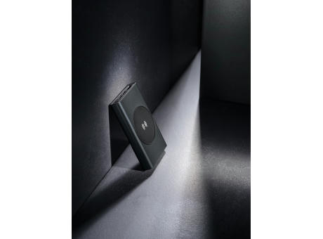 Terra 5000mAh Powerbank  aus RCS Aluminium, 5W Wireless bedrucken