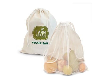 MUMBAI - Obst- und Gemüsebeutel aus Baumwolle bedrucken