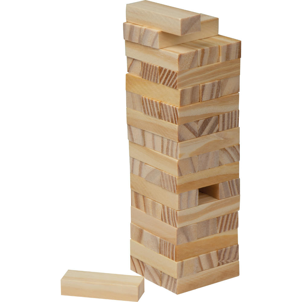Product image Stapel Geschicklichkeitsspiel aus Holz Werbeartikel