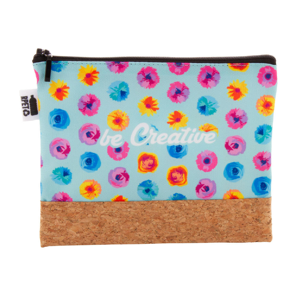 Product image Individuelle Kosmetiktasche CreaBeauty Cork M RPET Werbeartikel