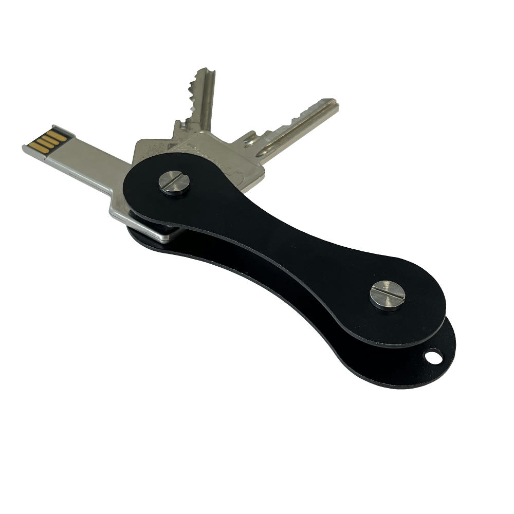 Key Organizer für 3 bis 12 Schlüssel  Blau Werbeartikel