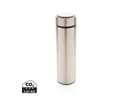 Vakuum Stainless Steel Flasche mit gebürstetem Metalldeckel Werbeartikel