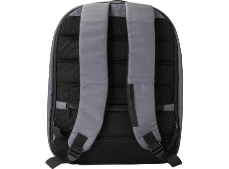 rPET-Polyester (300D) Anti-Diebstahl-Laptop-Rucksack Calliope bedrucken