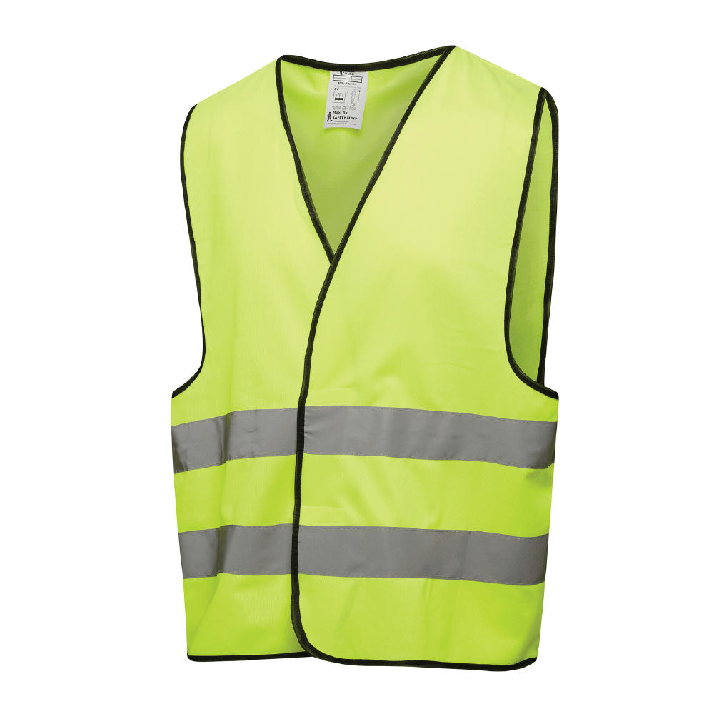 Product image HERO 2.0 - Sicherheits-/Warnwestein Signalfarbe Werbeartikel