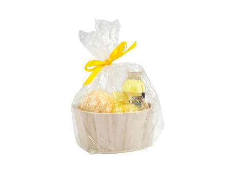 Wellness-Geschenkset: Yellow in Balance Werbeartikel