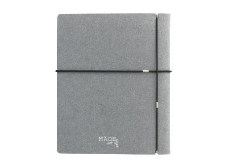 Recycled Textile Refillable Notebook A5 Notizbuch Werbeartikel