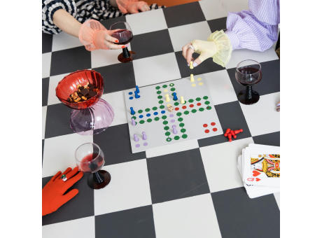 Byon Ludo Gamble Holz Werbeartikel