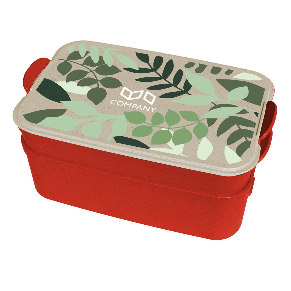 Koziol STAKK BENTOBOX 2 Bentobox 2l Werbeartikel