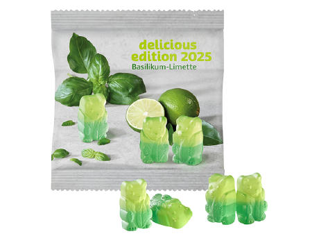 Product image Vegane Basilikum-Limetten Bärchen Werbeartikel