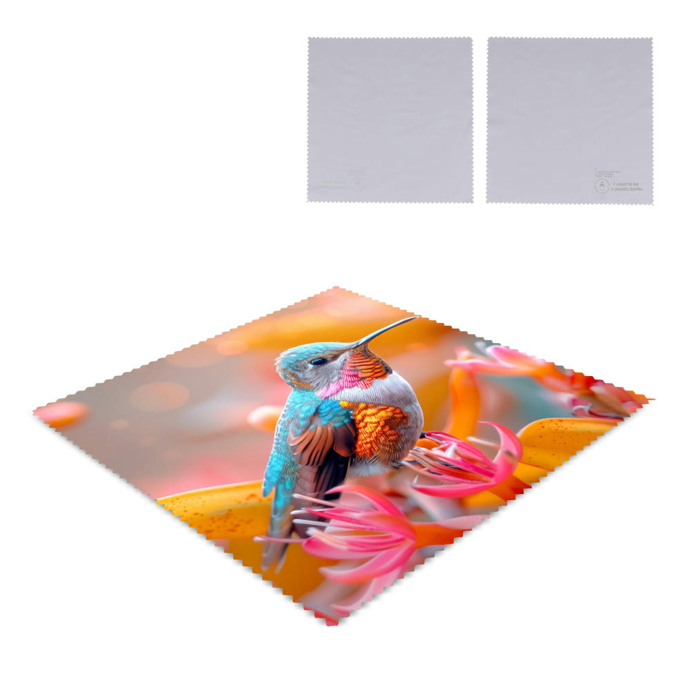 Product image R-PET Sublimation Mikrofasertuch 15 x 15cm Werbeartikel