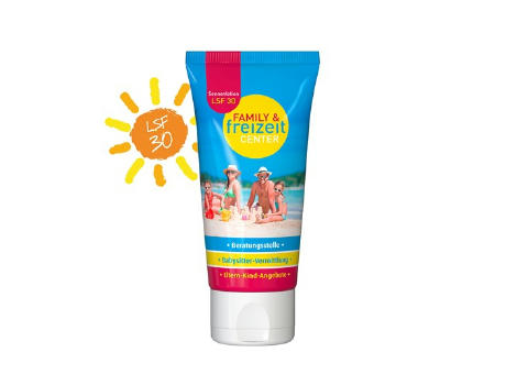 50 ml Tube - Sonnenmilch LSF 30 - FullbodyPrint Werbeartikel