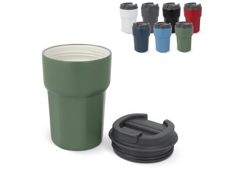 T-ceramic Thermobecher mit Deckel Zambezi 350ml Werbeartikel