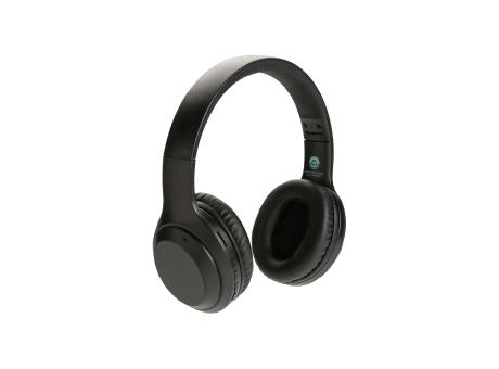 Kopfhörer aus RCS Standard recyceltem Kunststoff Werbeartikel