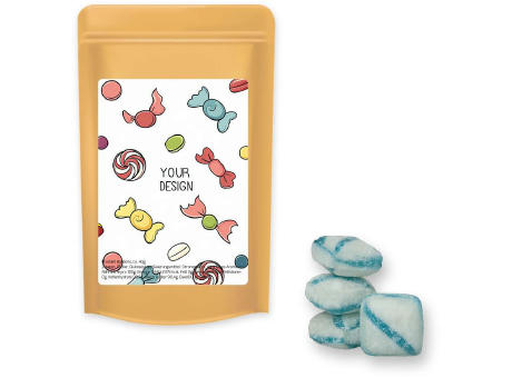 Product image Frische Brise Bonbons, ca. 80g, Standbeutel Midi Werbeartikel