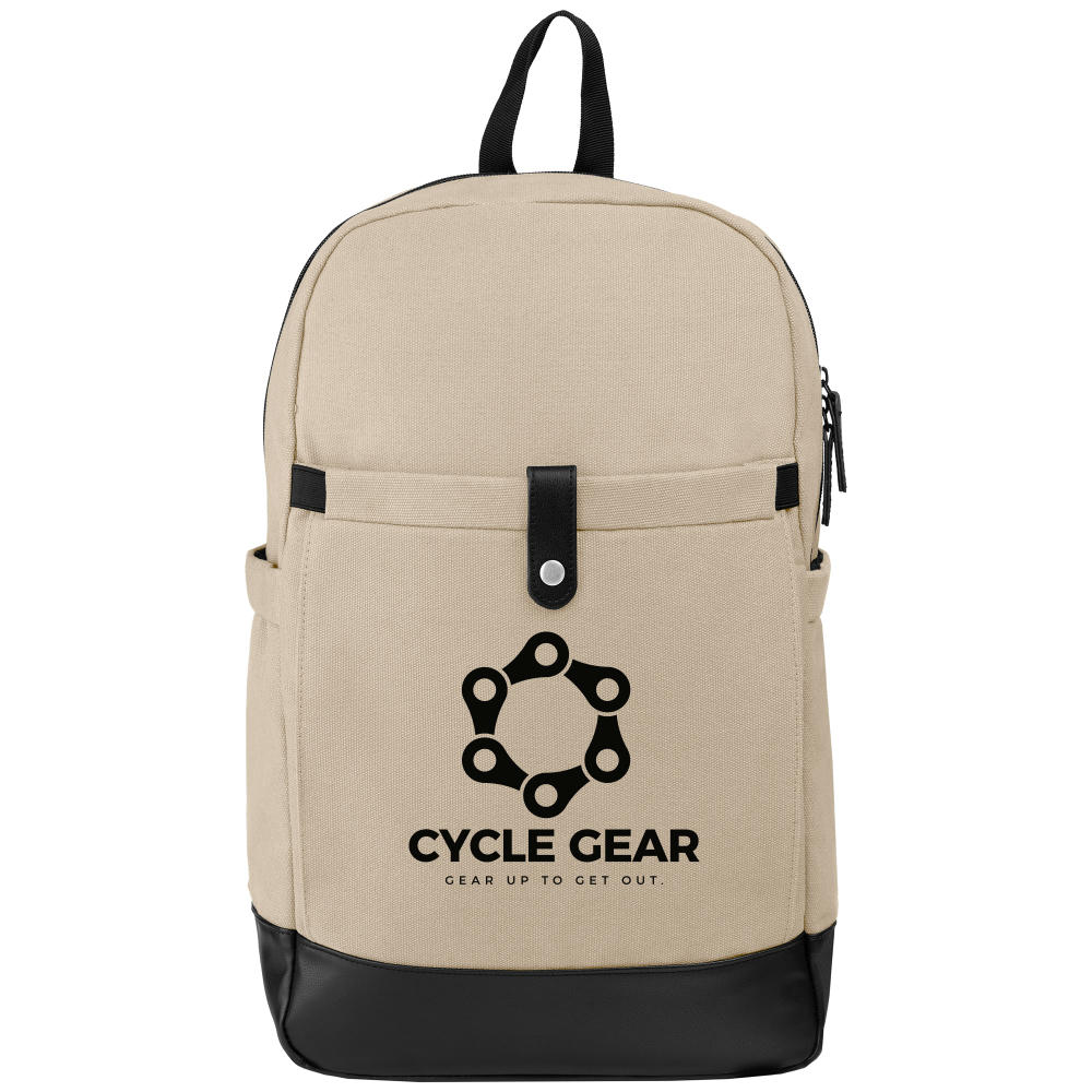 Odyssey Pack - Rucksack aus recyceltem Baumwolltuch Werbeartikel